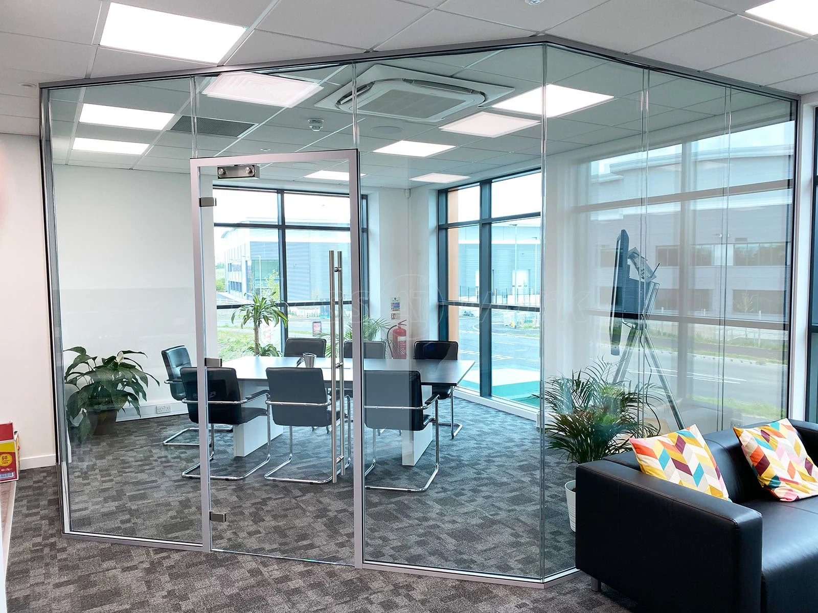 Acoustic glass installation completed